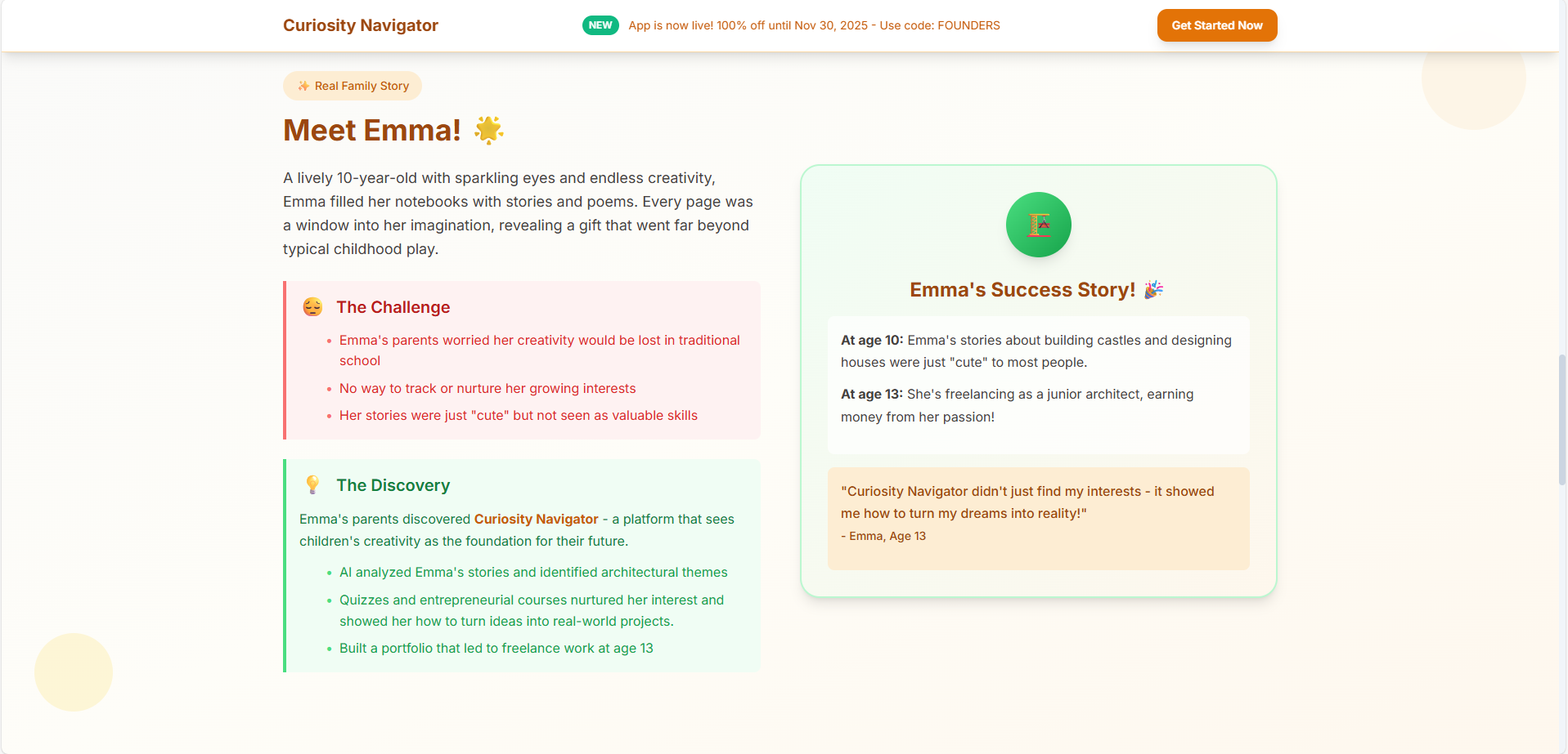 Screenshot 1 of AI-Powered Educational Platform