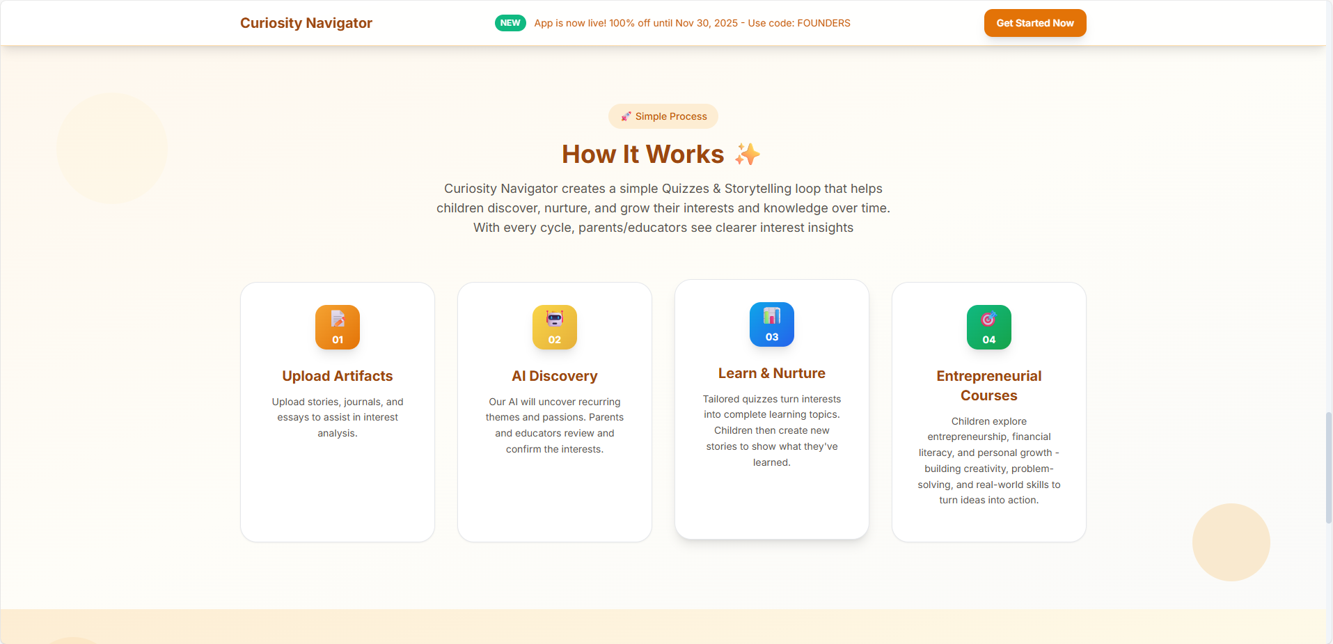 Screenshot 2 of AI-Powered Educational Platform